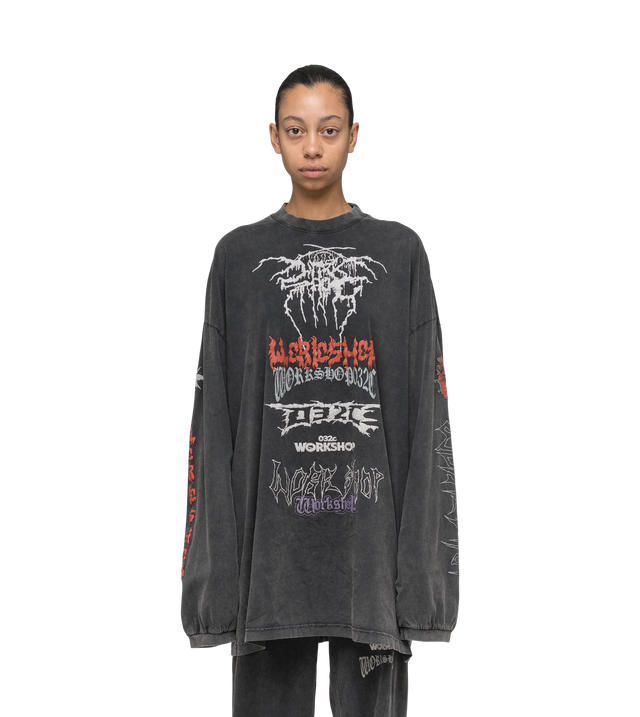 ''TELEPRESENCE'' OVERSIZED LONG SLEEVE