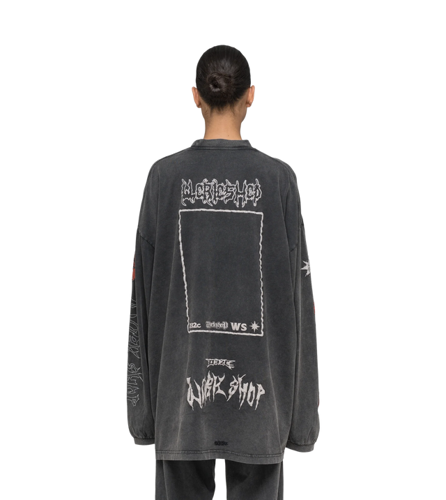 ''TELEPRESENCE'' OVERSIZED LONG SLEEVE