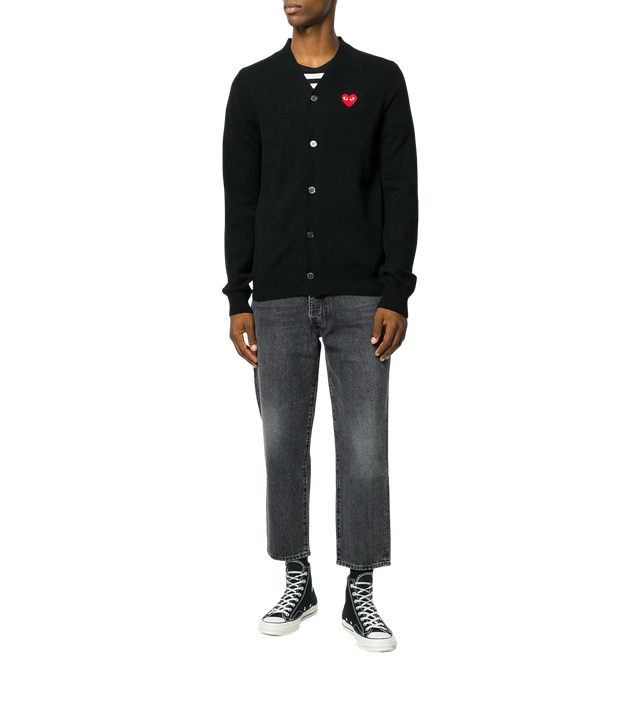 Cardigan mit Play-Herz