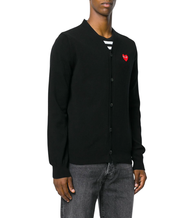 Cardigan mit Play-Herz