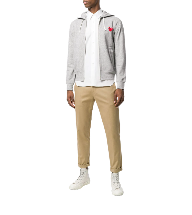 Kapuzenjacke mit Play-Herz