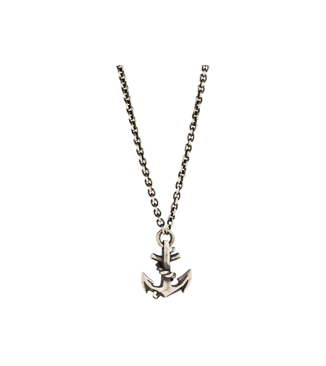 Kette mit Anker-Anhänger aus Sterlingsilber