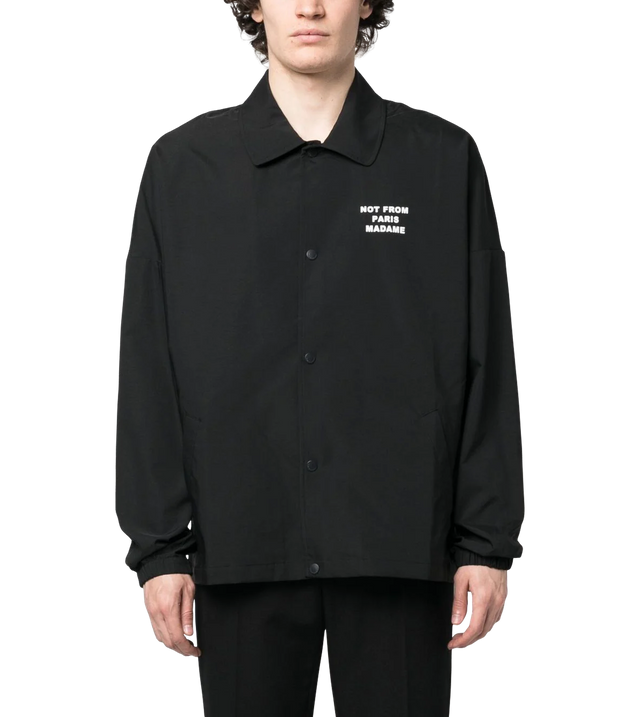 Jacke mit Slogan