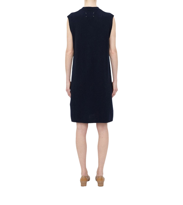 V-neck mini dress