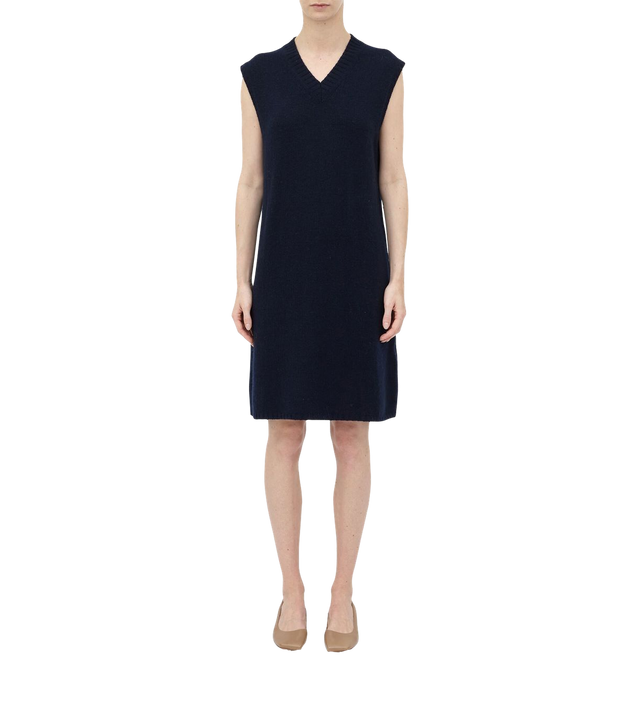 V-neck mini dress