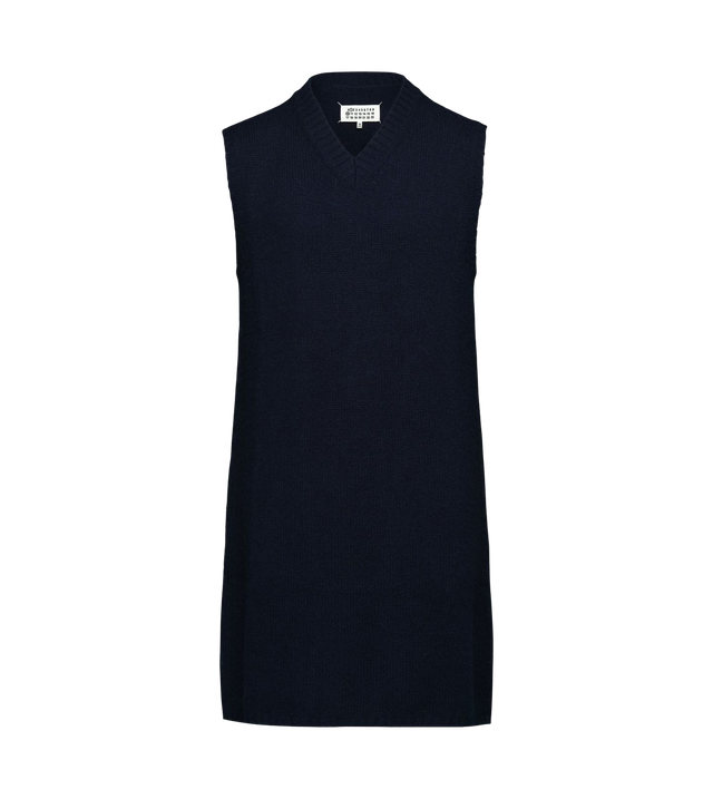 V-neck mini dress