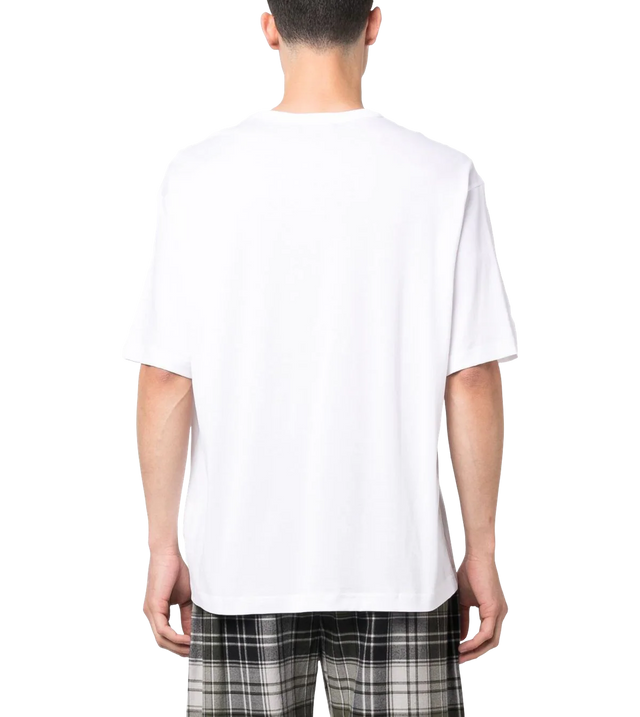 Lockeres T-Shirt mit Face-Logo