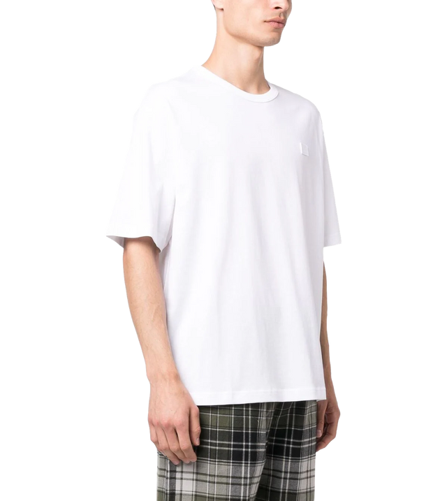 Lockeres T-Shirt mit Face-Logo