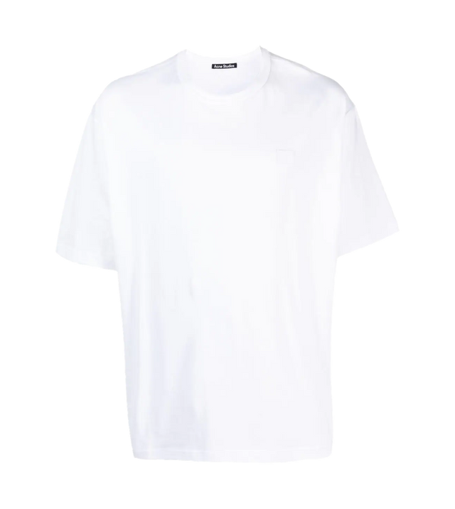 Lockeres T-Shirt mit Face-Logo