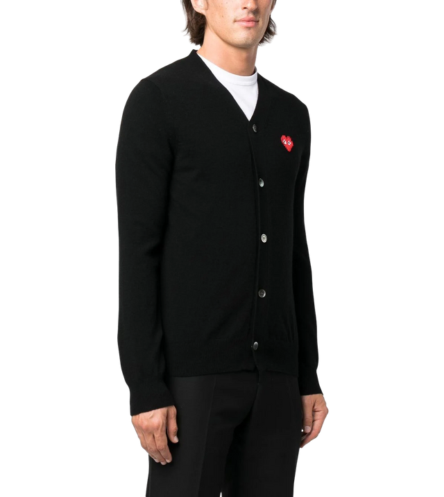 Cardigan mit Play-Herz