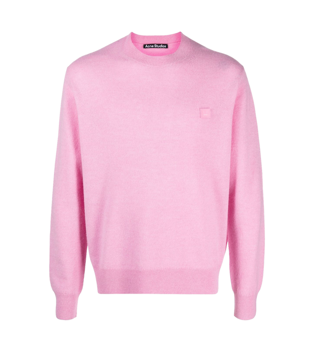 Wollpullover mit Logo