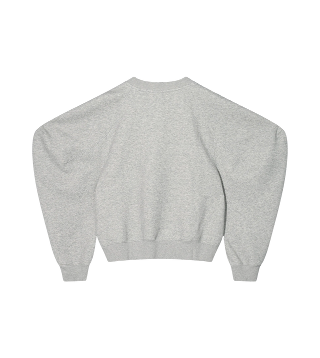 Pullover mit Puffärmeln aus Baumwoll-Neopren