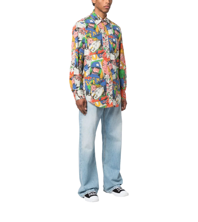 Shirt with print