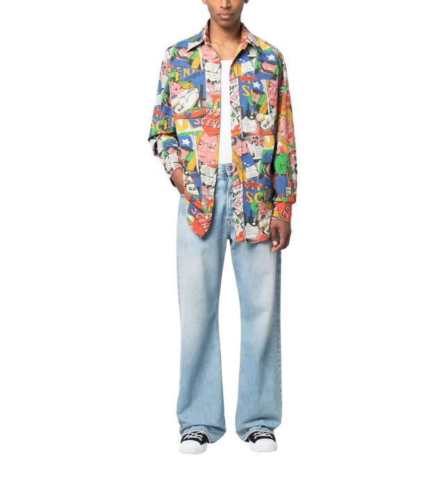 Shirt with print