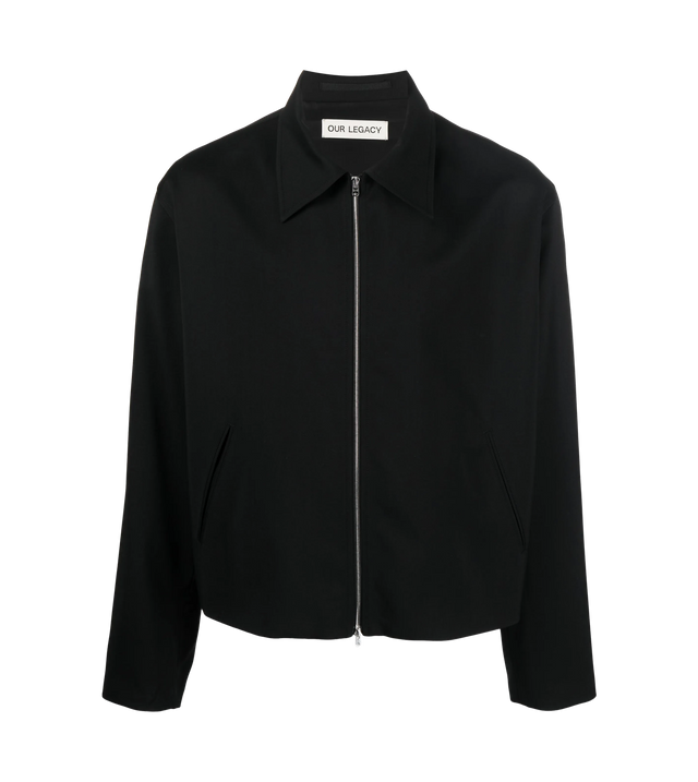 Bomberjacke mit klassischem Kragen