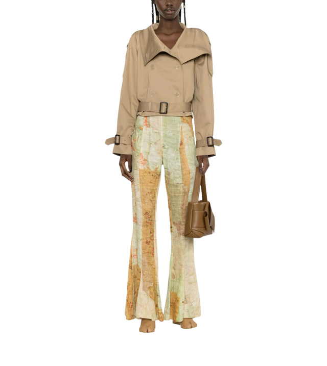 Zweireihige Trenchjacke