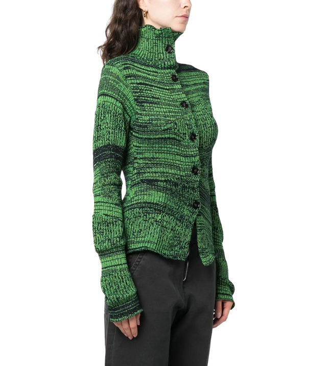 Cardigan mit verzerrter Optik
