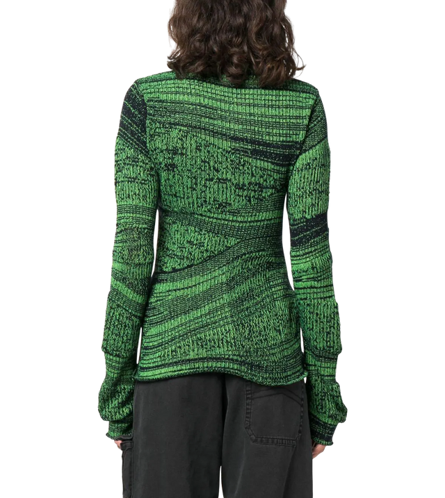 Cardigan mit verzerrter Optik