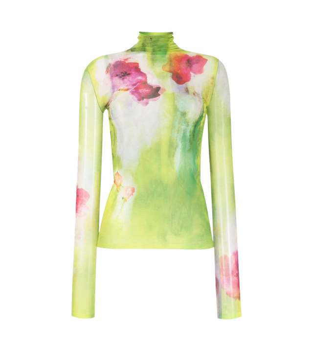 Nahtloses Top mit Print