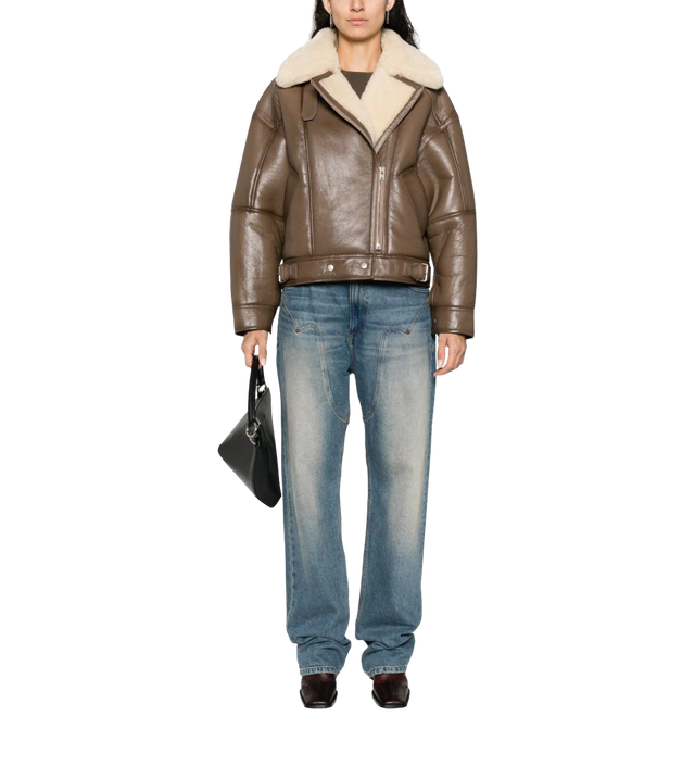 Lammfelljacke
