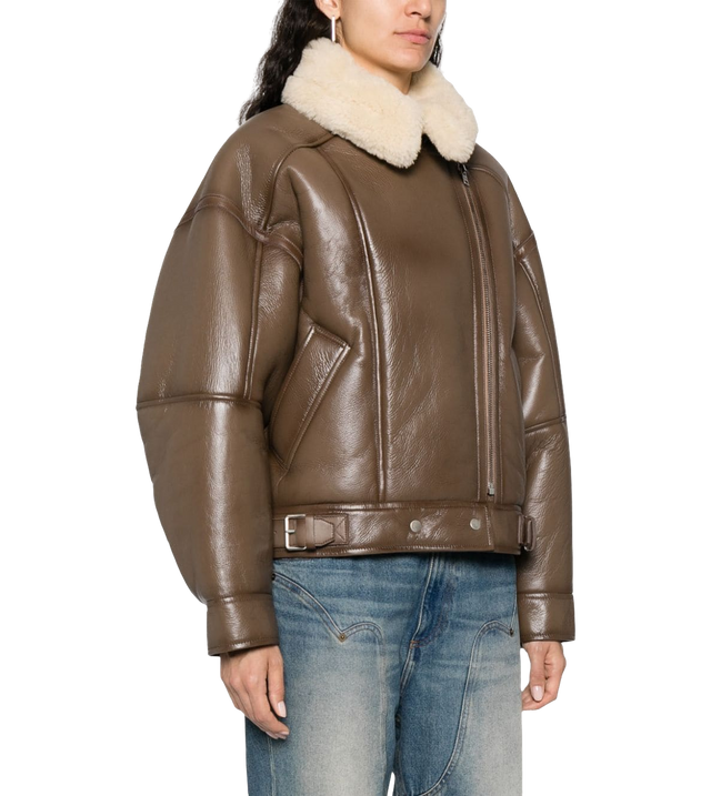 Lammfelljacke