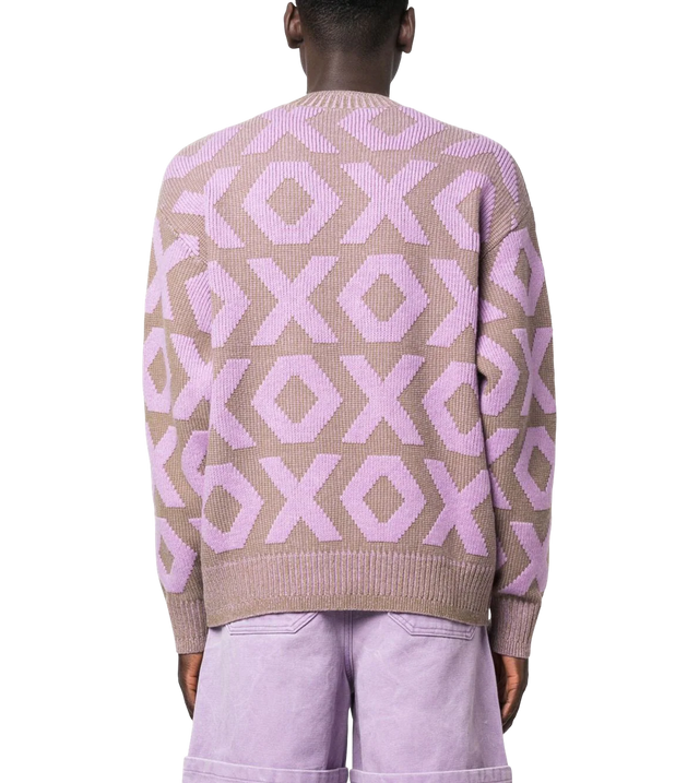 Pullover mit Face-Logo