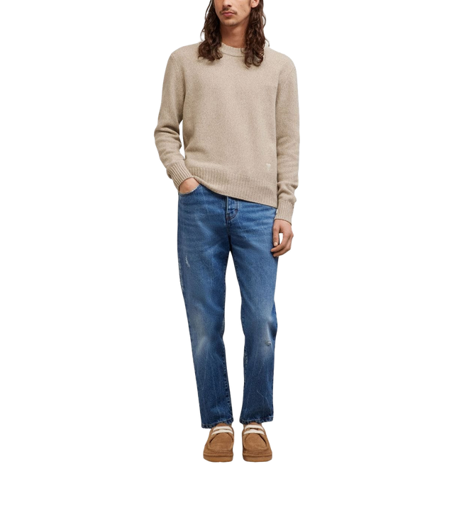 Kaschmir-Pullover mit Logo