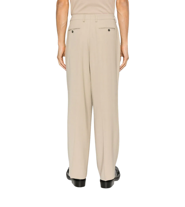 Bundfaltenhose mit geradem Schnitt