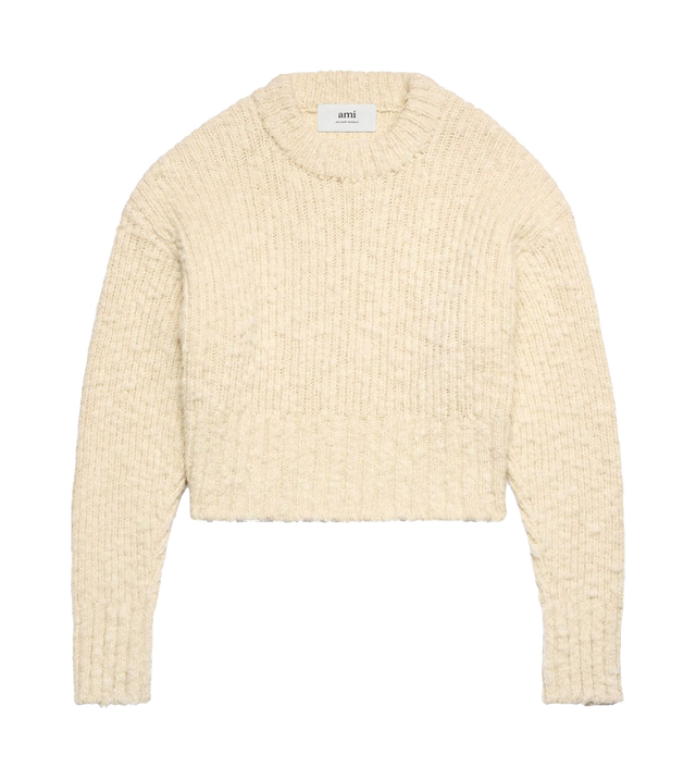 Texturierter Pullover