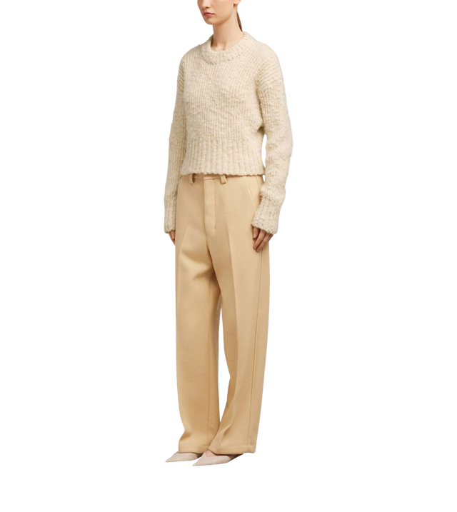 Texturierter Pullover