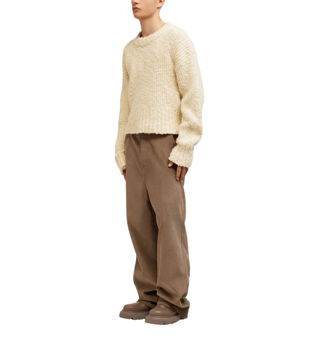 Texturierter Pullover