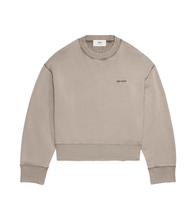 Ausgeblichener Pullover mit Logo