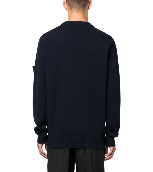 Strickpullover mit Patch