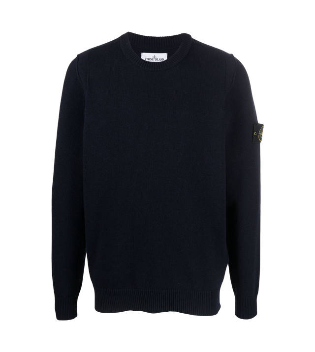 Strickpullover mit Patch
