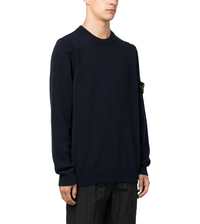 Strickpullover mit Patch