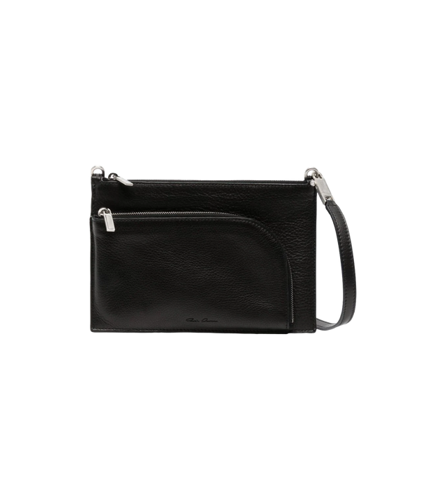 Clutch mit Logo-Prägung