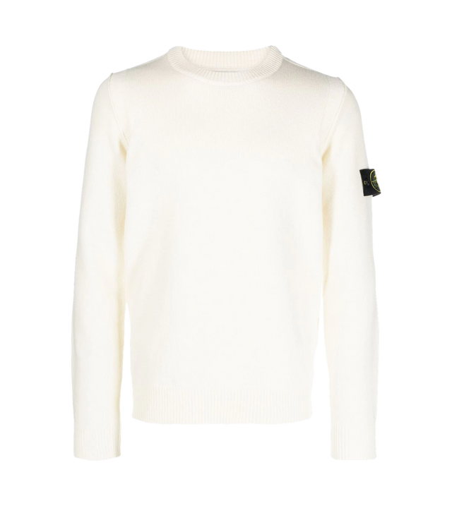Strickpullover mit Patch