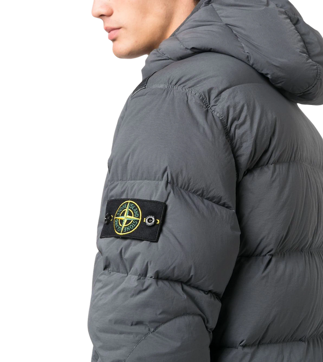 Daunenjacke mit Patch