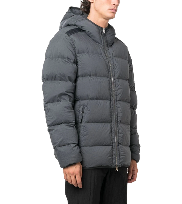 Daunenjacke mit Patch