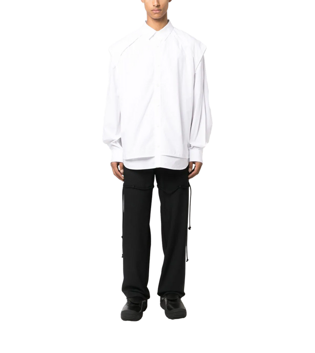 Hemd mit Layering