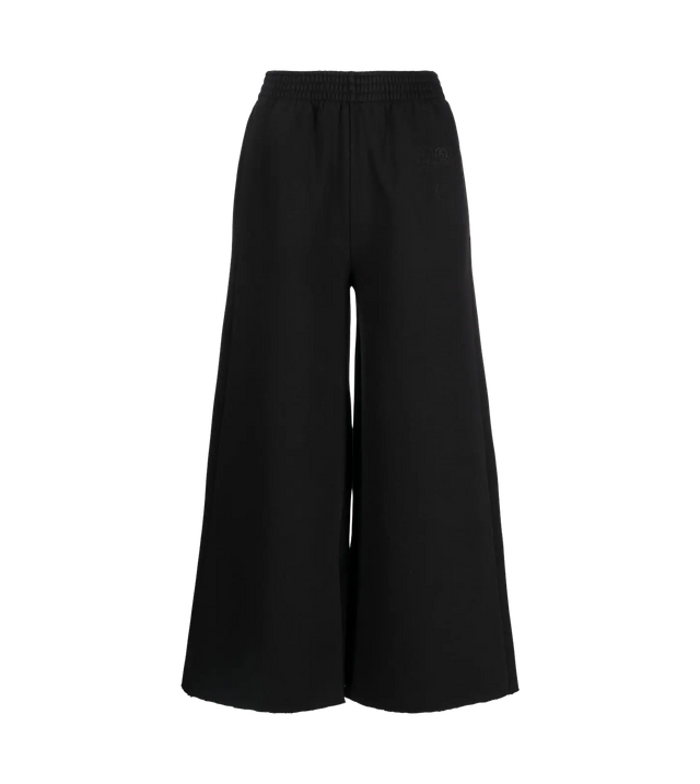 Weite Hose mit Strickerei