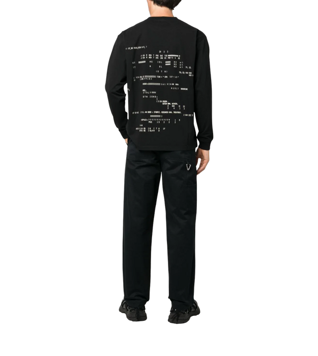 Longsleeve mit Logo und Grafik