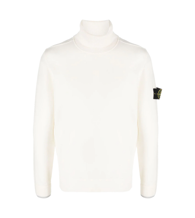 Pullover mit Rollkragen und Patch