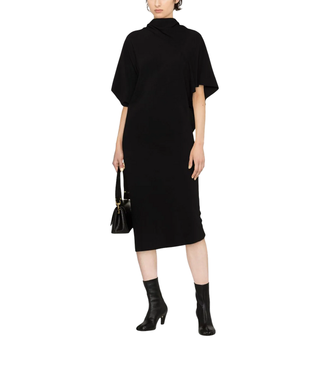 Kleid mit Stehkragen