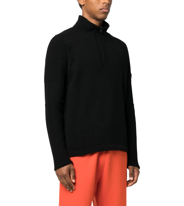 Strickpullover mit Patch