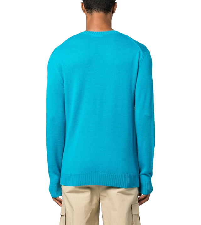 Pullover mit Logostrickerei