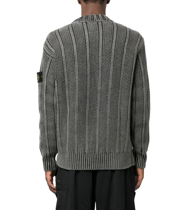 Strickpullover mit Patch