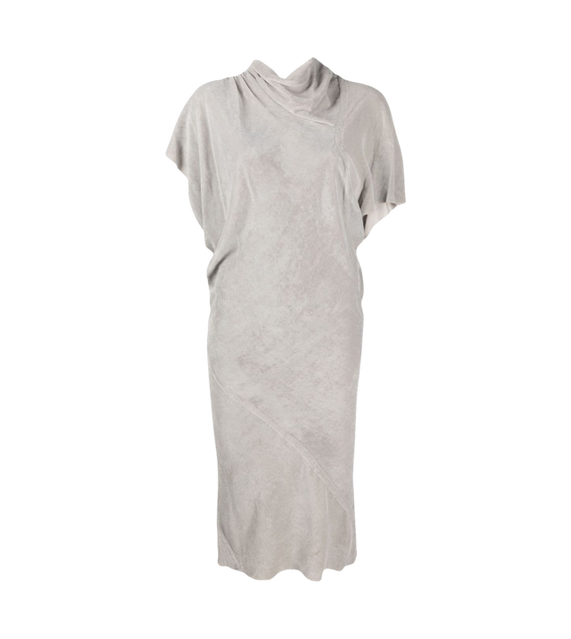 Asymmetric midi dress