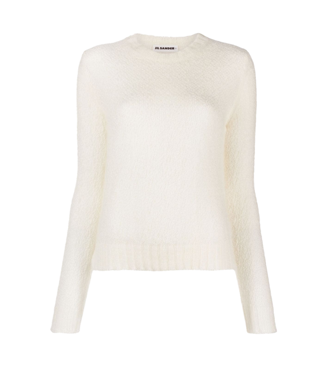 Texturierter Pullover