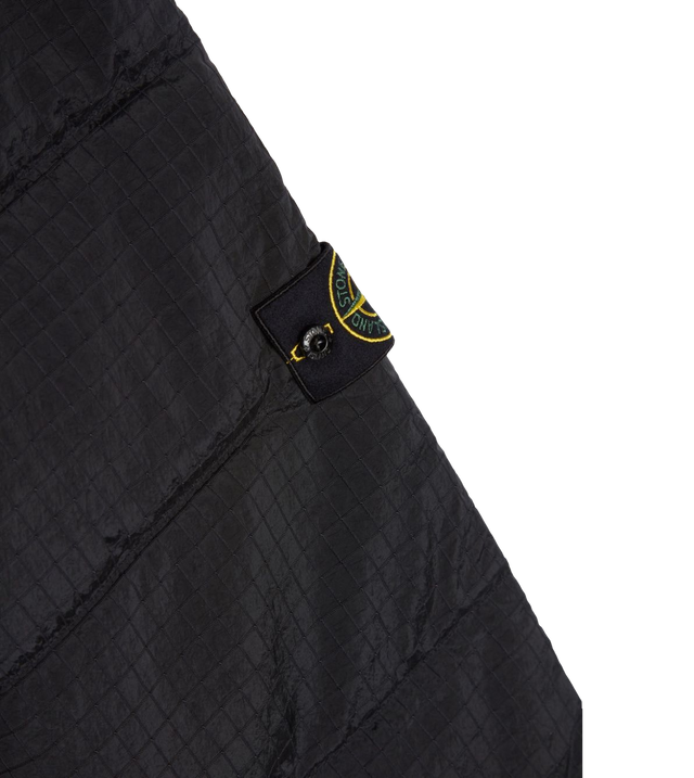 Daunenhose mit Patch
